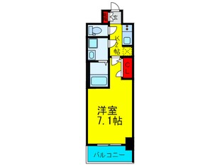 S-RESIDENCE大阪九条Northの物件間取画像